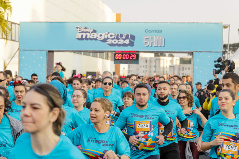 Corrida de 8K na Disney Magic Run Rio de Janeiro: Desafio Mágico com Emoção e Personagens