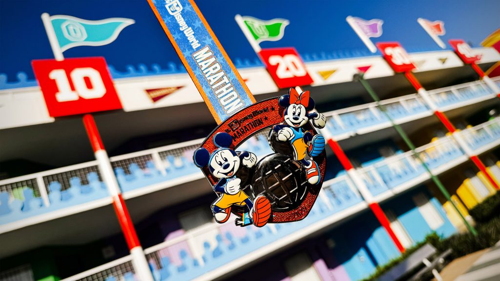 Conheça as Medalhas do runDisney 2025 Walt Disney World Marathon Weekend