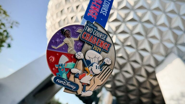 Uma Deliciosa Celebração: Conheça as Medalhas do runDisney 2024 Disney Wine & Dine Half Marathon Weekend