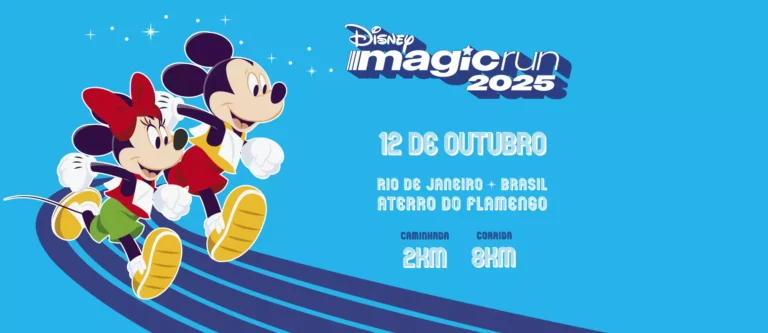 Tudo sobre a Disney Magic Run Rio 2025: Diversão, Fantasia e Esporte para Todas as Idades!