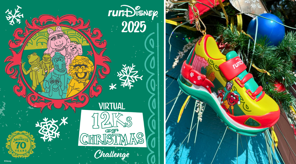 Medalhas “Muppetational” reveladas para o runDisney Virtual 12Ks of Christmas 2025